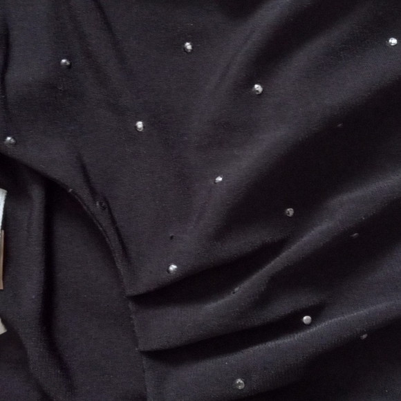 Calvin Klein Sleeveless Blouse with silver dots - Picture 2 of 3